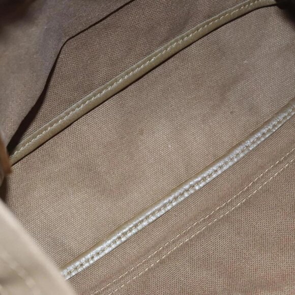 LOUIS VUITTON Thats Love PM Hand Bag Canvas Khaki Silver Gold - Picture 12 of 15